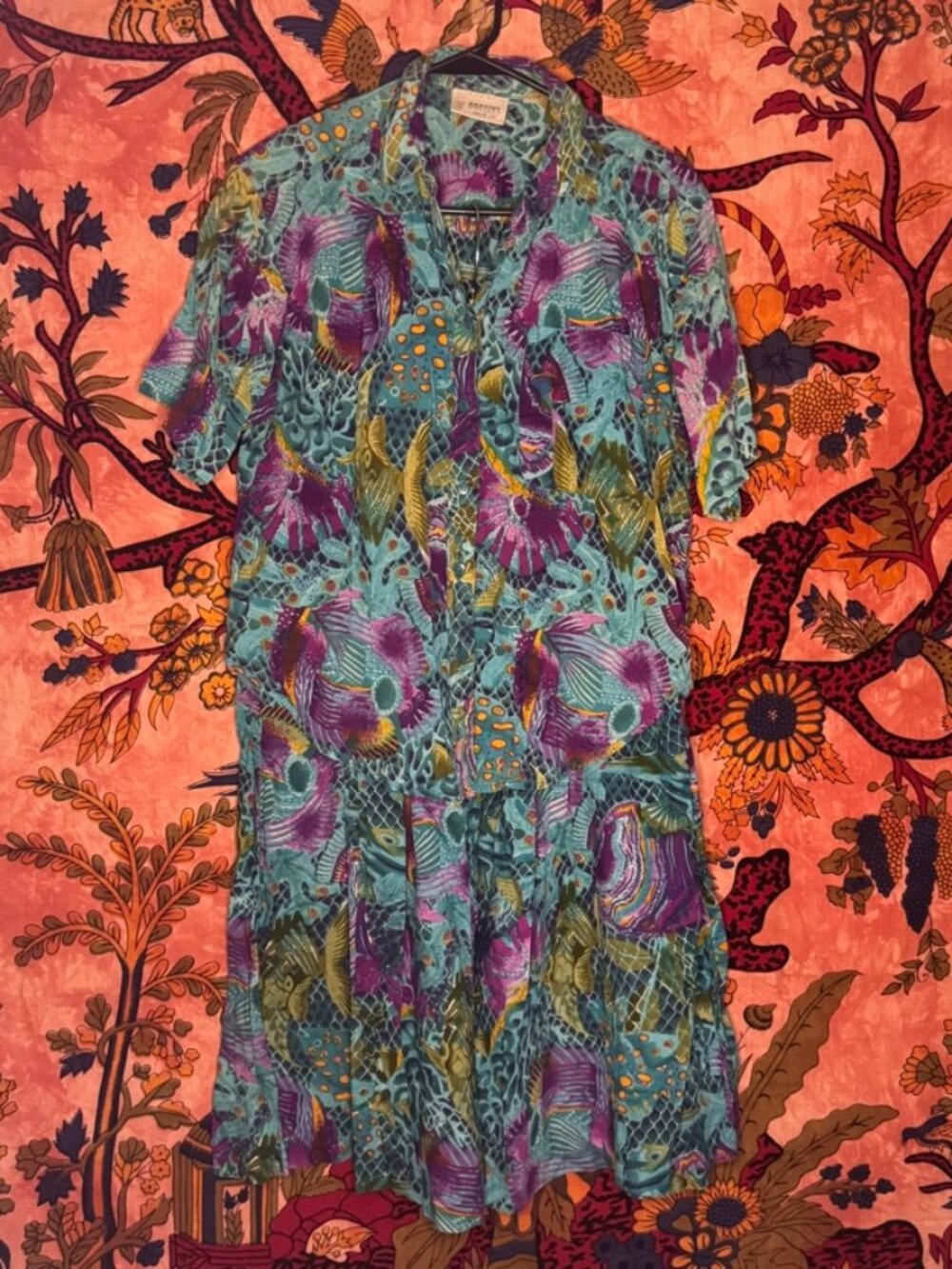 Vintage 80’s Dorothy Perkins Coordinating Skirt and Blouse